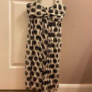 Milly silk babydoll dress